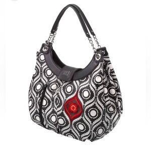 Petunia Pickle Bottom Hideaway Hobo glazed Evening in Islington diaper bag tote